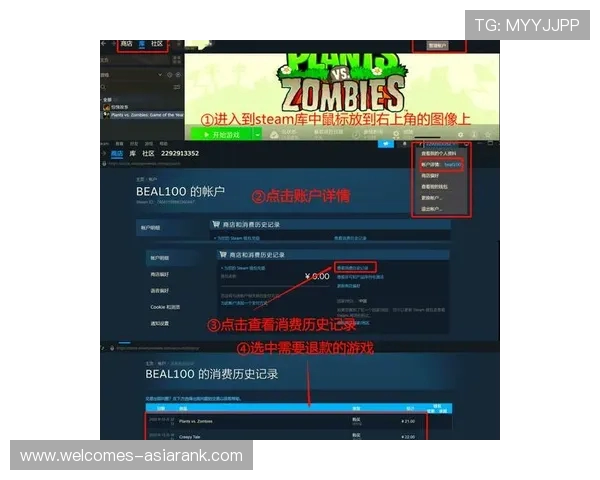 如何在链在一起Steam游戏中申请退款及退款流程详解